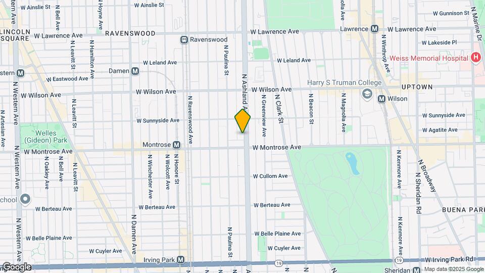 4420-4422 N Ashland Ave Mapa y Detalles de la Ubicación