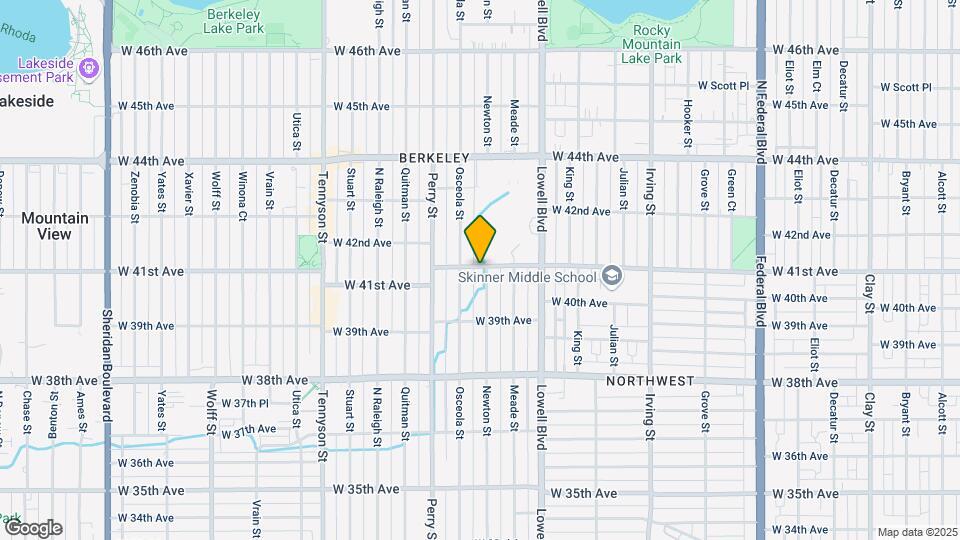 3800 W 41st Ave-Unit -3800 west 41st street Map and Location Details