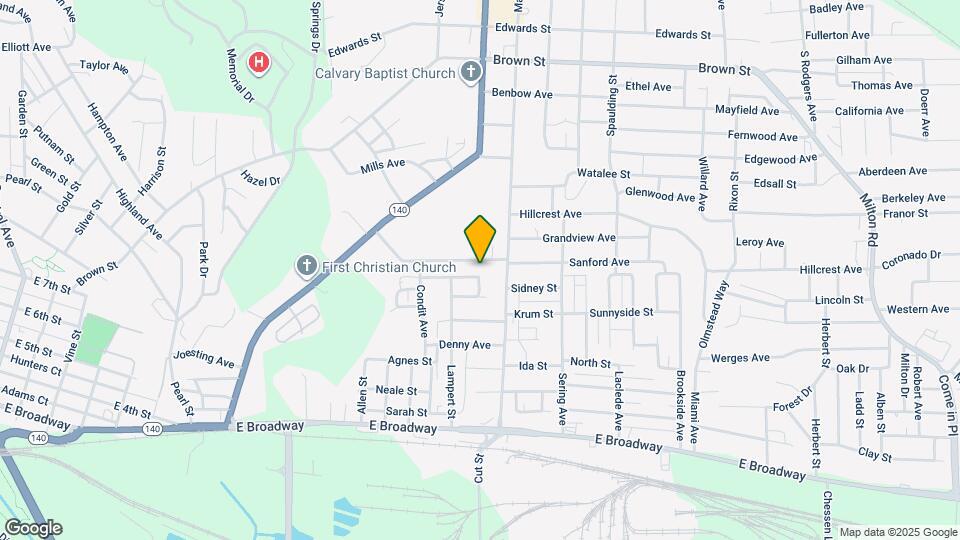 2515 Sanford Ave Map and Location Details