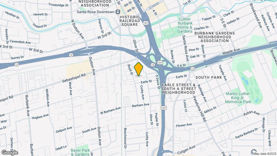 670-700 Boyd St Mapa y Detalles de la Ubicación