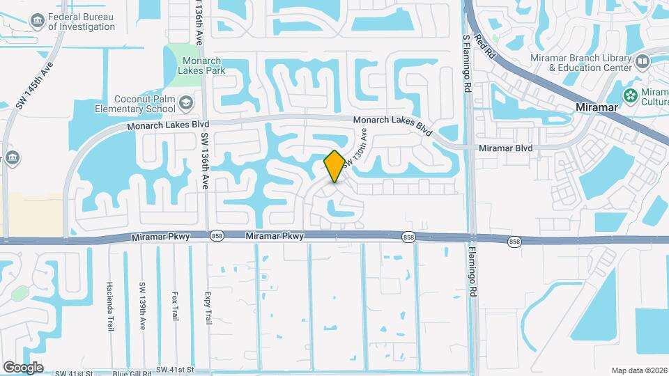 3004 SW 129th Way Map and Location Details