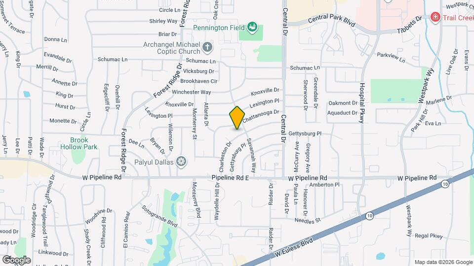 953 Charleston Dr Map and Location Details