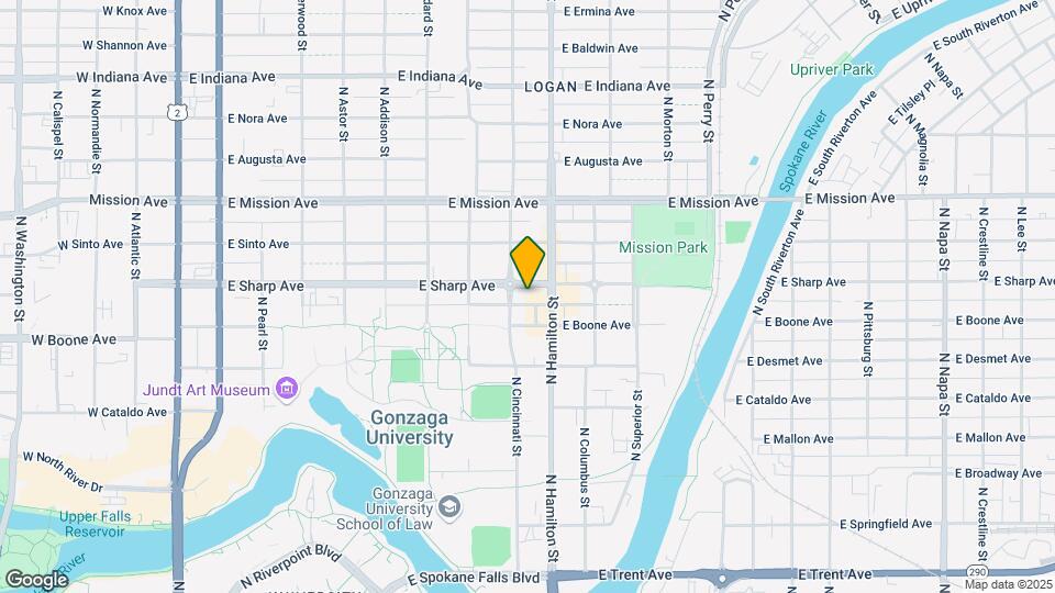 814 E Sharp Ave Mapa y Detalles de la Ubicación