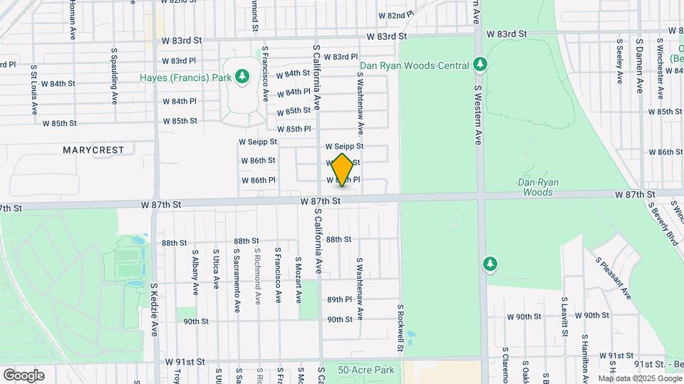 2728 W 87th St Map and Location Details