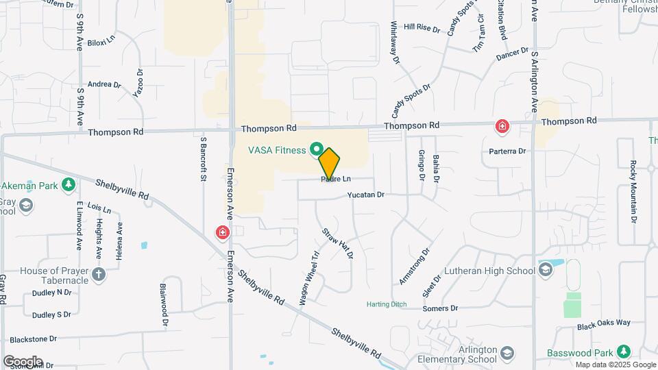 5373 Padre Ln Map and Location Details