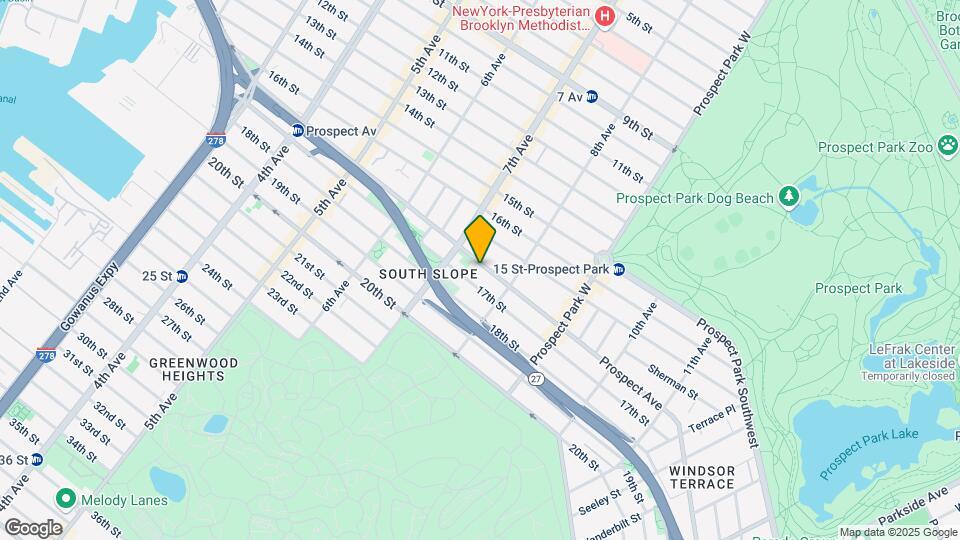 392 Prospect Ave Map and Location Details