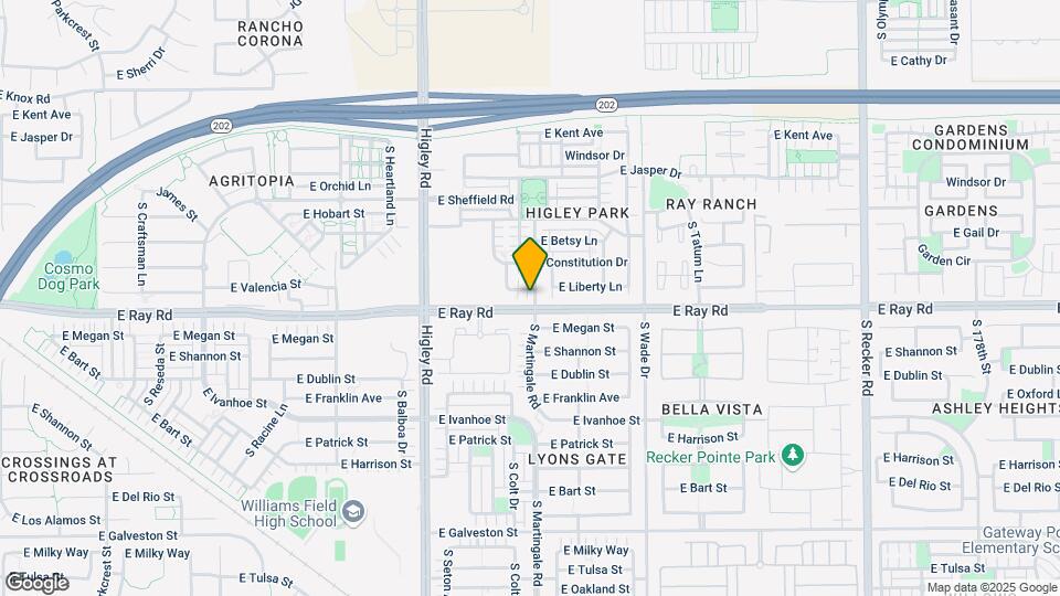 Higley Park Map and Location Details