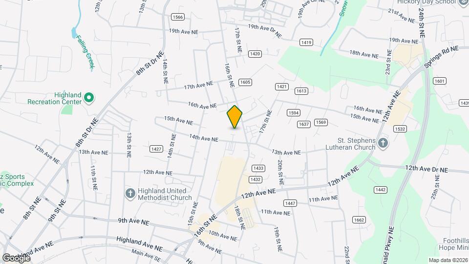 1565 14th Ave NE Map and Location Details