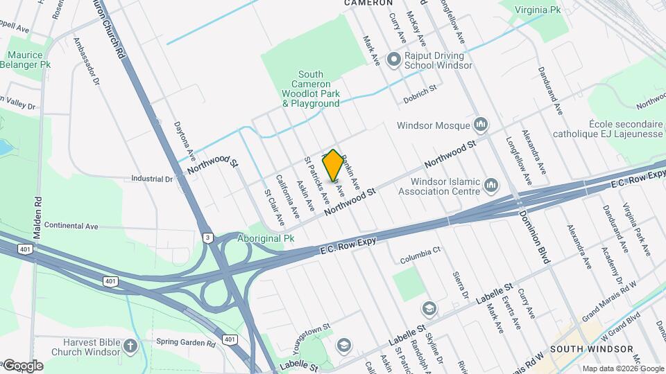 2361 Randolph Av Map and Location Details