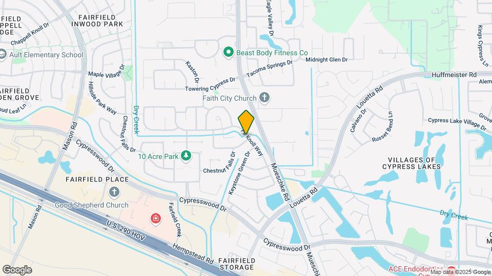 19602 Atherton Bend Ln Mapa y Detalles de la Ubicación