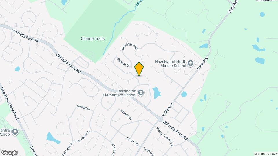 15509 Debridge Way Map and Location Details