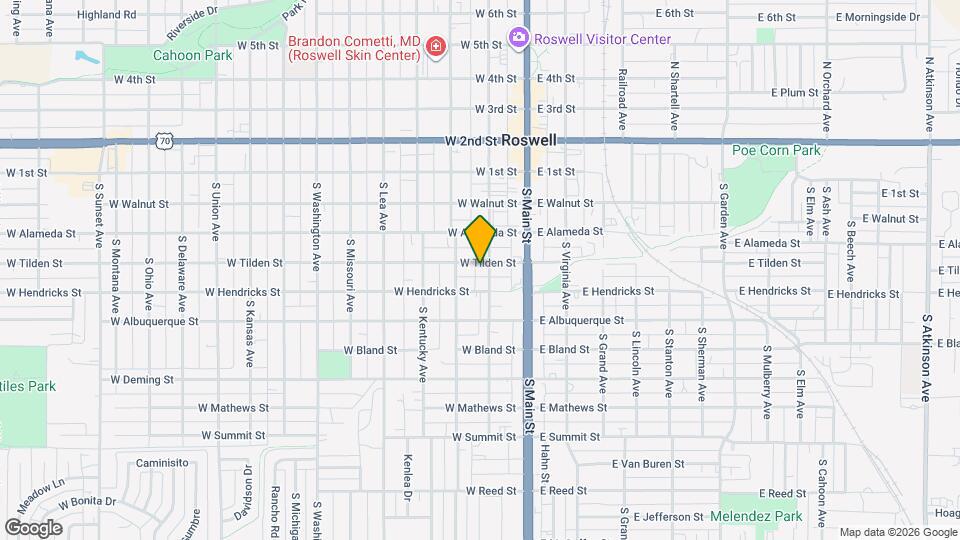 202 W Tilden St Map and Location Details