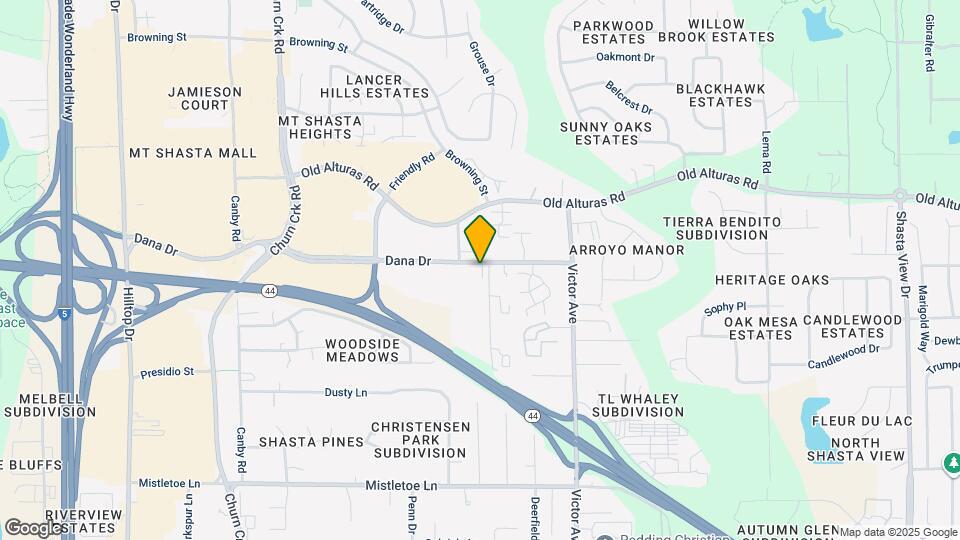 1547 Dana Dr Map and Location Details