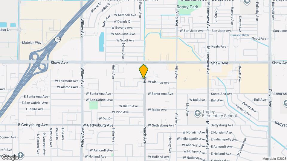 2216 Peach Ave, Unit 2 Map and Location Details