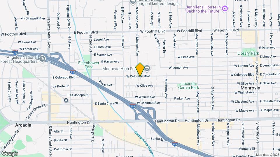 860-864 W Colorado Blvd Map and Location Details