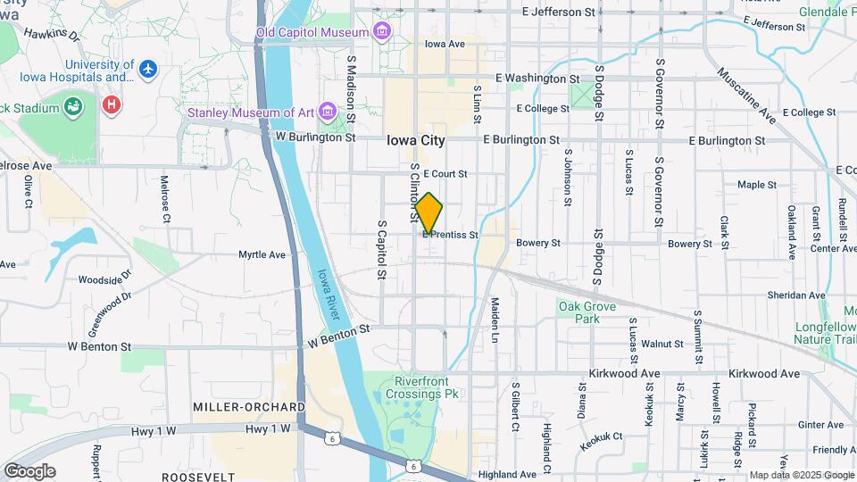 113 E Prentiss St Map and Location Details