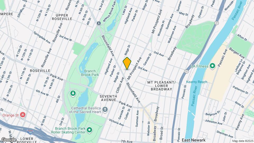 283 Clifton Ave, Unit Clifton Map and Location Details