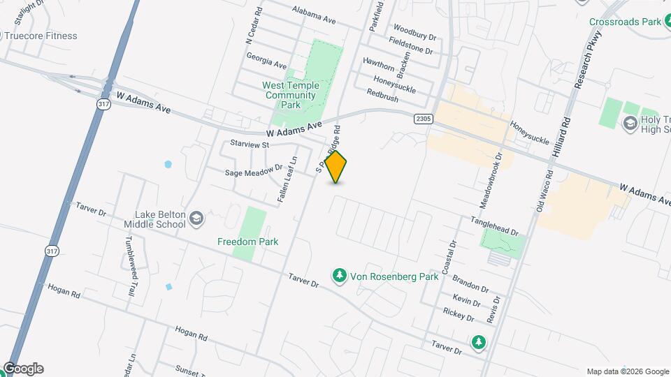 8118 Grand Prairie Drive Map and Location Details