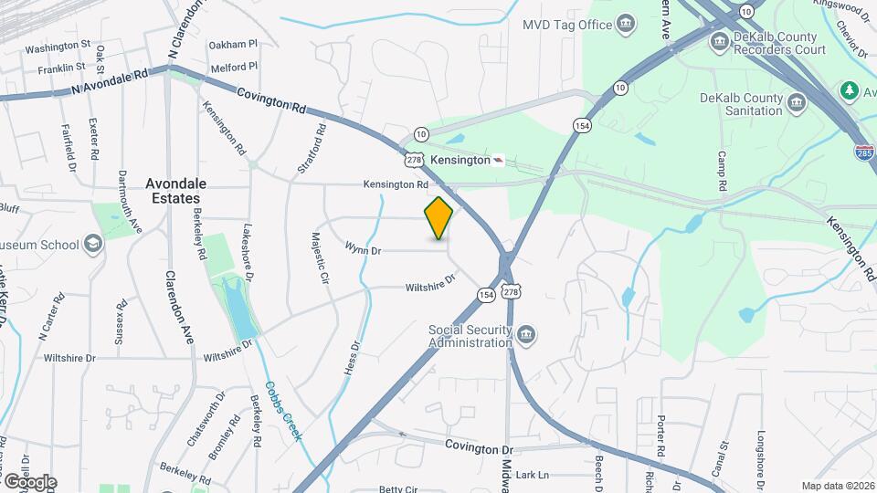 3302 Wynn Dr Map and Location Details