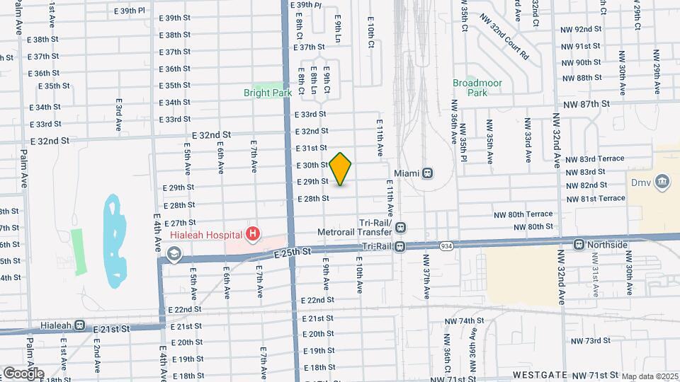 941 E 28th St, Unit B1 Mapa y Detalles de la Ubicación