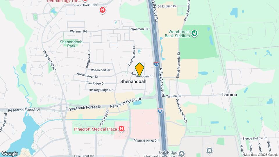 211 Shenandoah Dr Map and Location Details