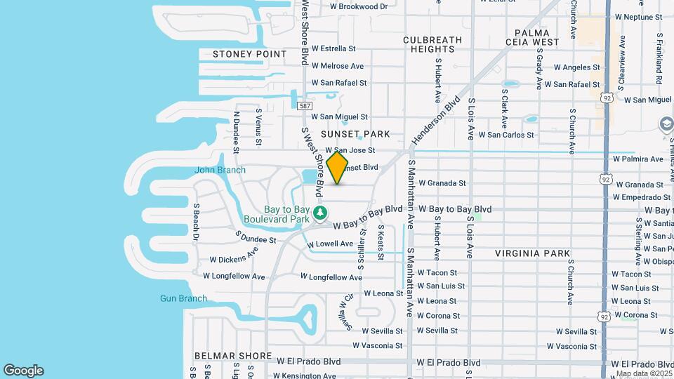 4620 W Browning Ave Map and Location Details