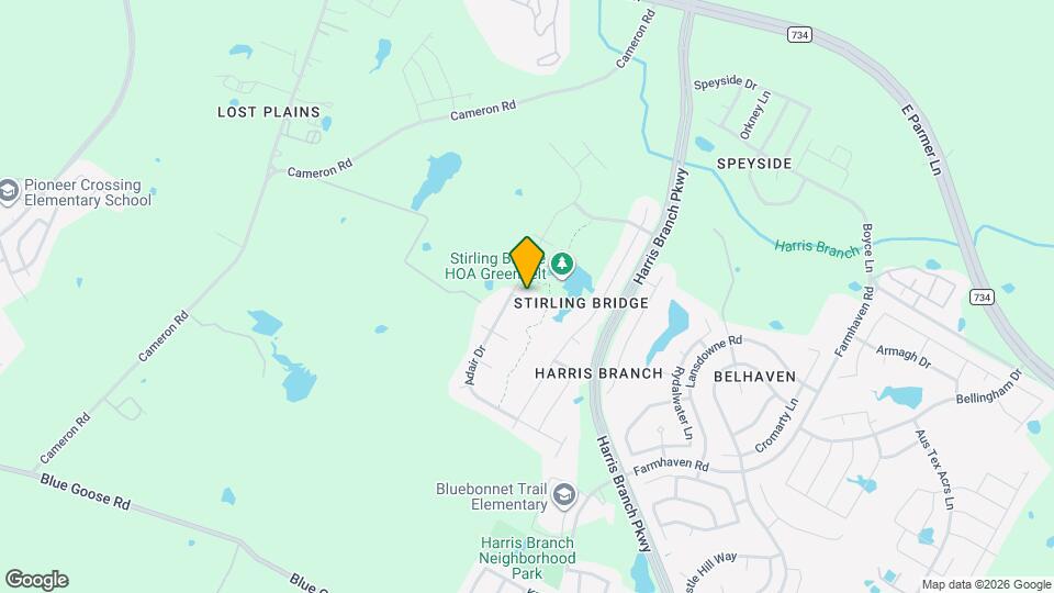 5808 Grampian Cove Map and Location Details