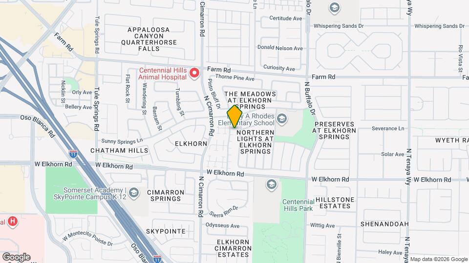 7905 Dutch Canyon Ct Map and Location Details