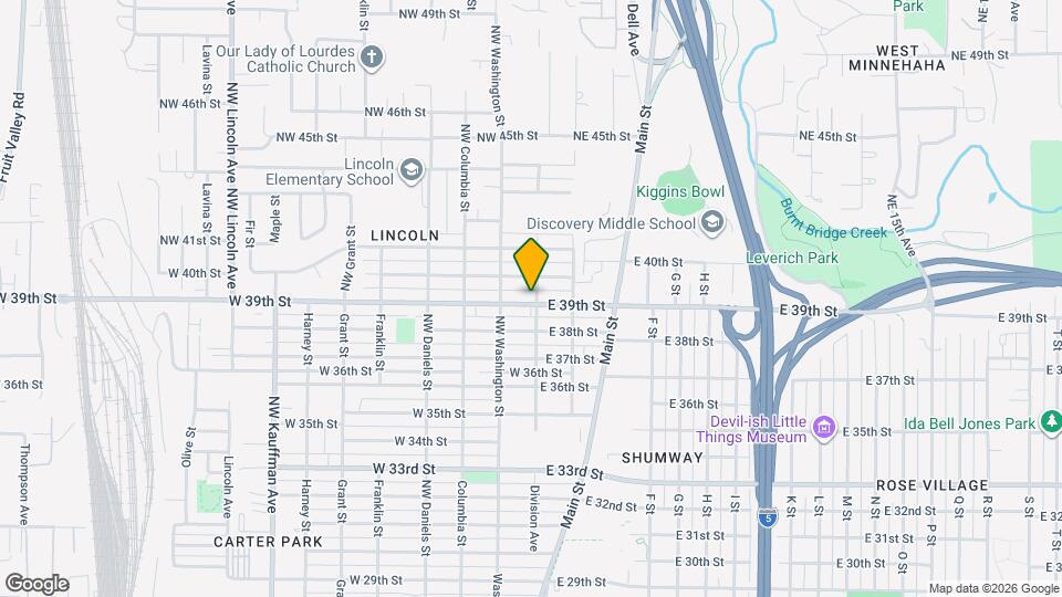 3900 NW Division Ave Map and Location Details