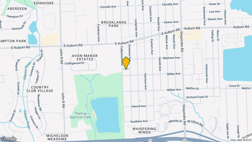 3175 Culbertson Ave Map and Location Details