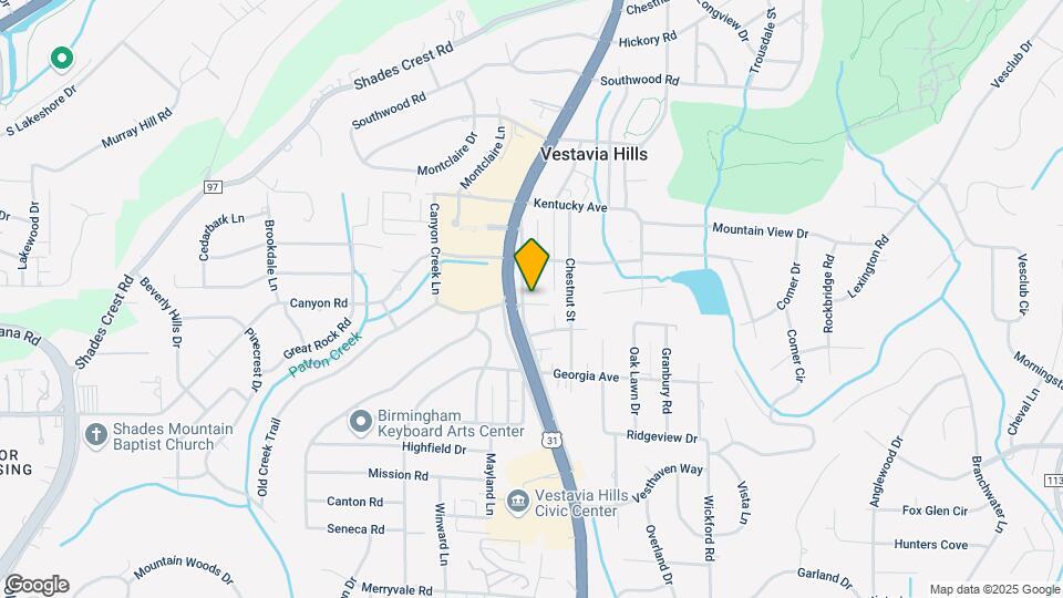 Vestavia Plaza Apartments Mapa y Detalles de la Ubicación