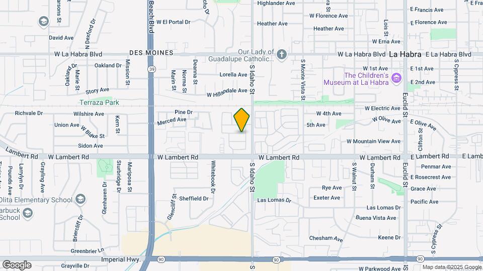 1230 Wisteria Ave Map and Location Details