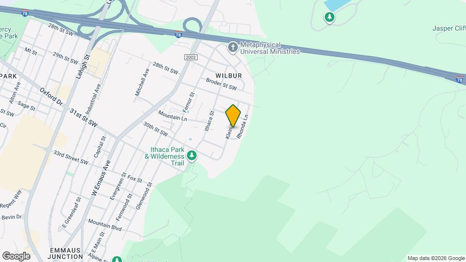 2870 Klein St Map and Location Details