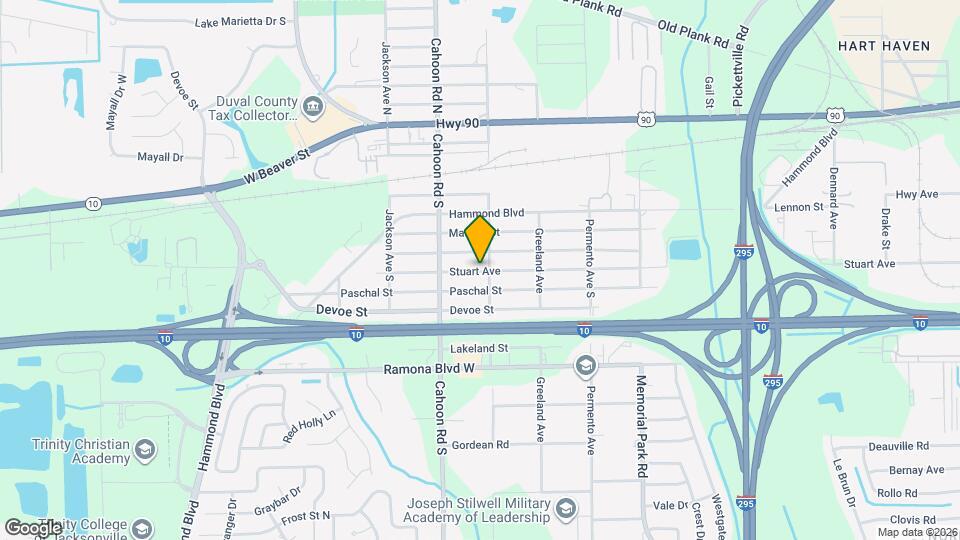 8013 Stuart Ave Mapa y Detalles de la Ubicación