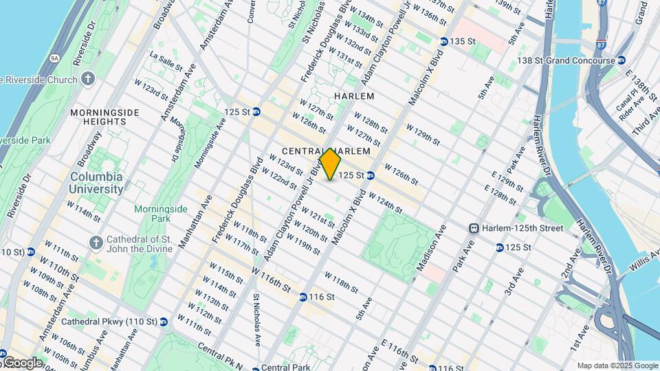 139 W 123rd St Map and Location Details