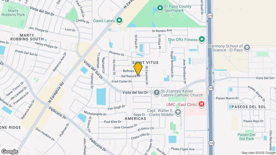 12110 Sal Rasura Ct Map and Location Details