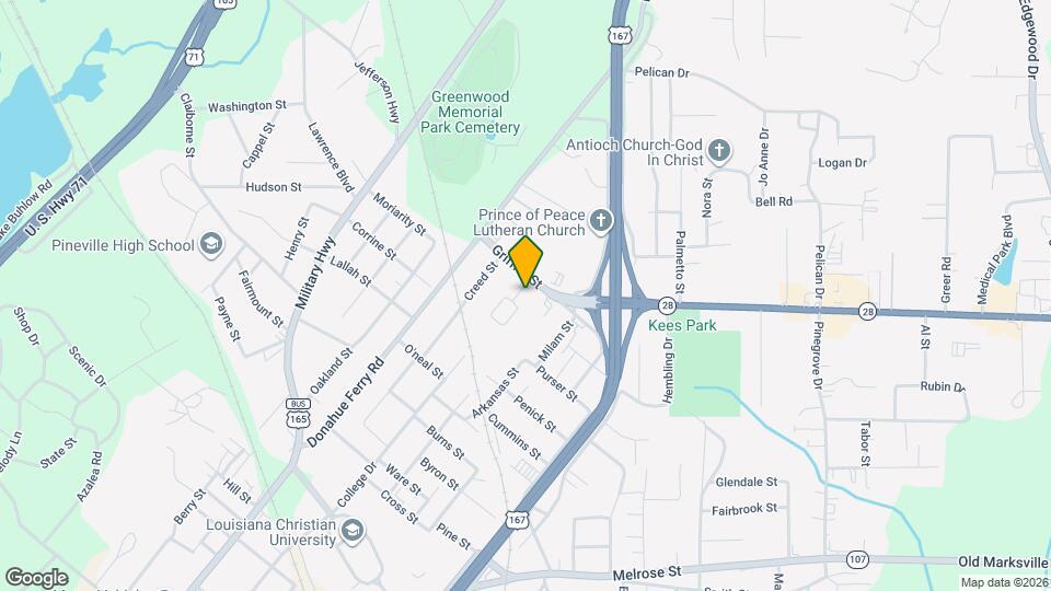 103 Holly St Map and Location Details