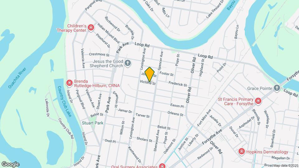 609 Victoria St Map and Location Details