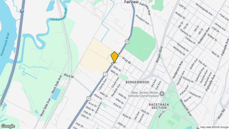 8906 Tonnelle Ave Map and Location Details