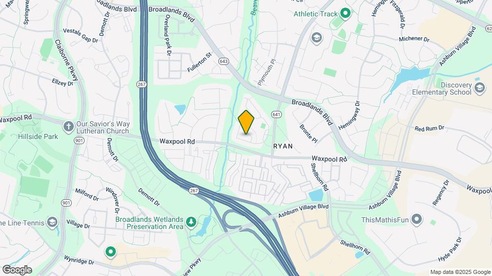 21733 Kings Crossing Terrace Map and Location Details