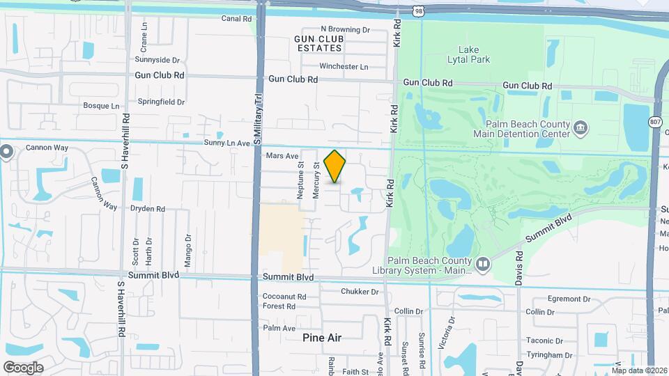 4151 Palm Bay Cir Map and Location Details