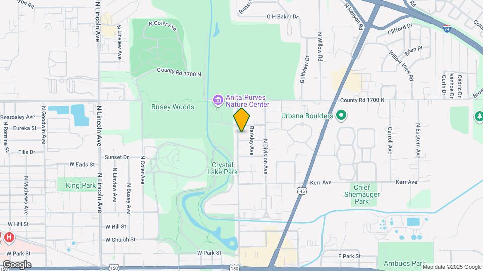 1304 N Broadway Ave Map and Location Details