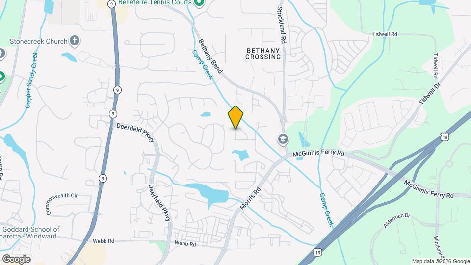 13374 Canary Ln Map and Location Details