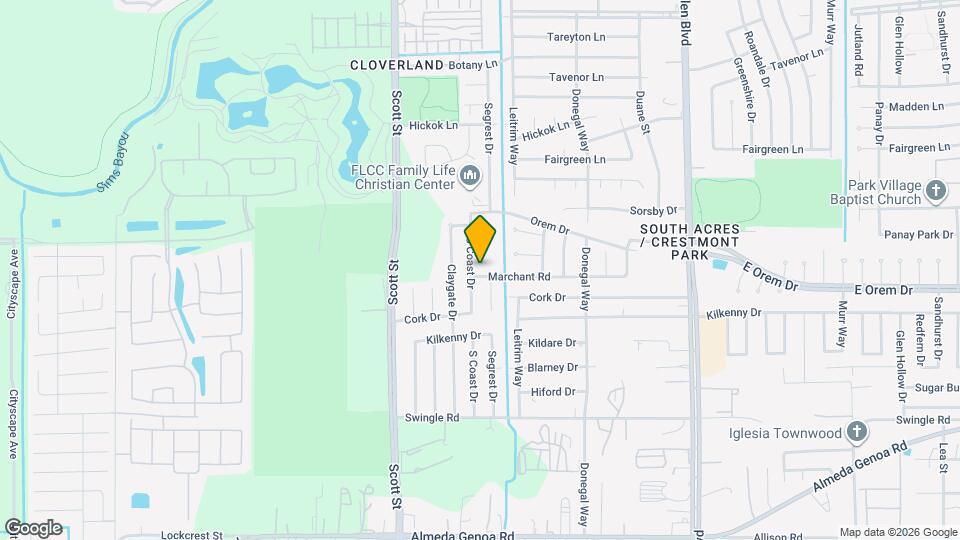 3607 Marchant Rd Map and Location Details