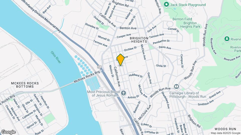 3534 Massachusetts Ave Map and Location Details