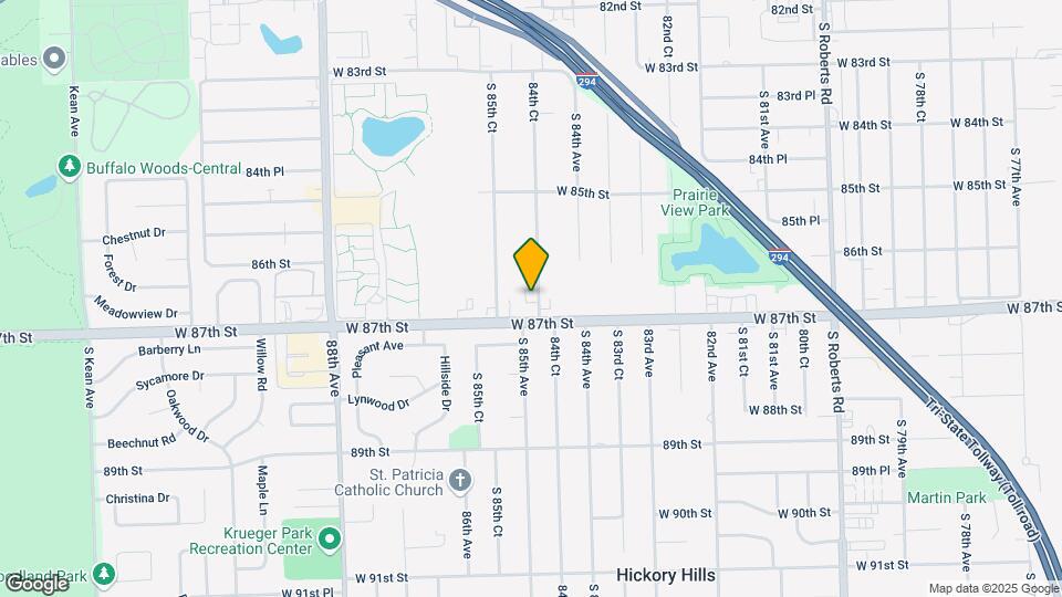 8650 S 84th Ct Map and Location Details