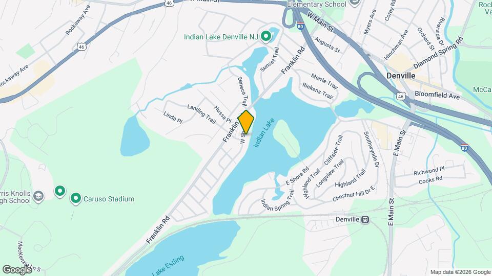 40 W Shore Rd Map and Location Details