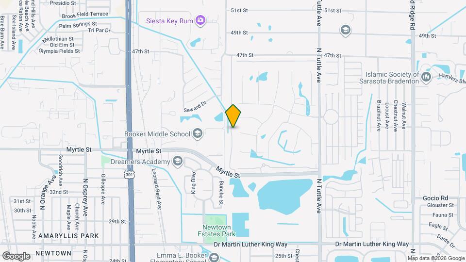 1366 Grantham Dr Map and Location Details