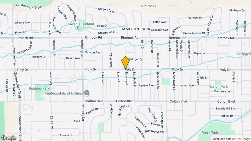 2704 Poly Dr Map and Location Details