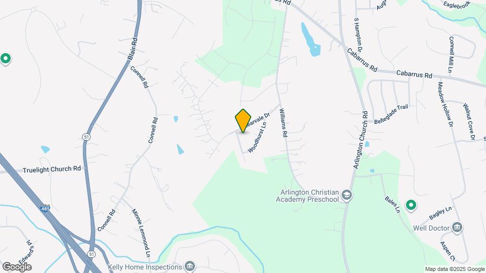 10532 Briarhurst Pl Map and Location Details